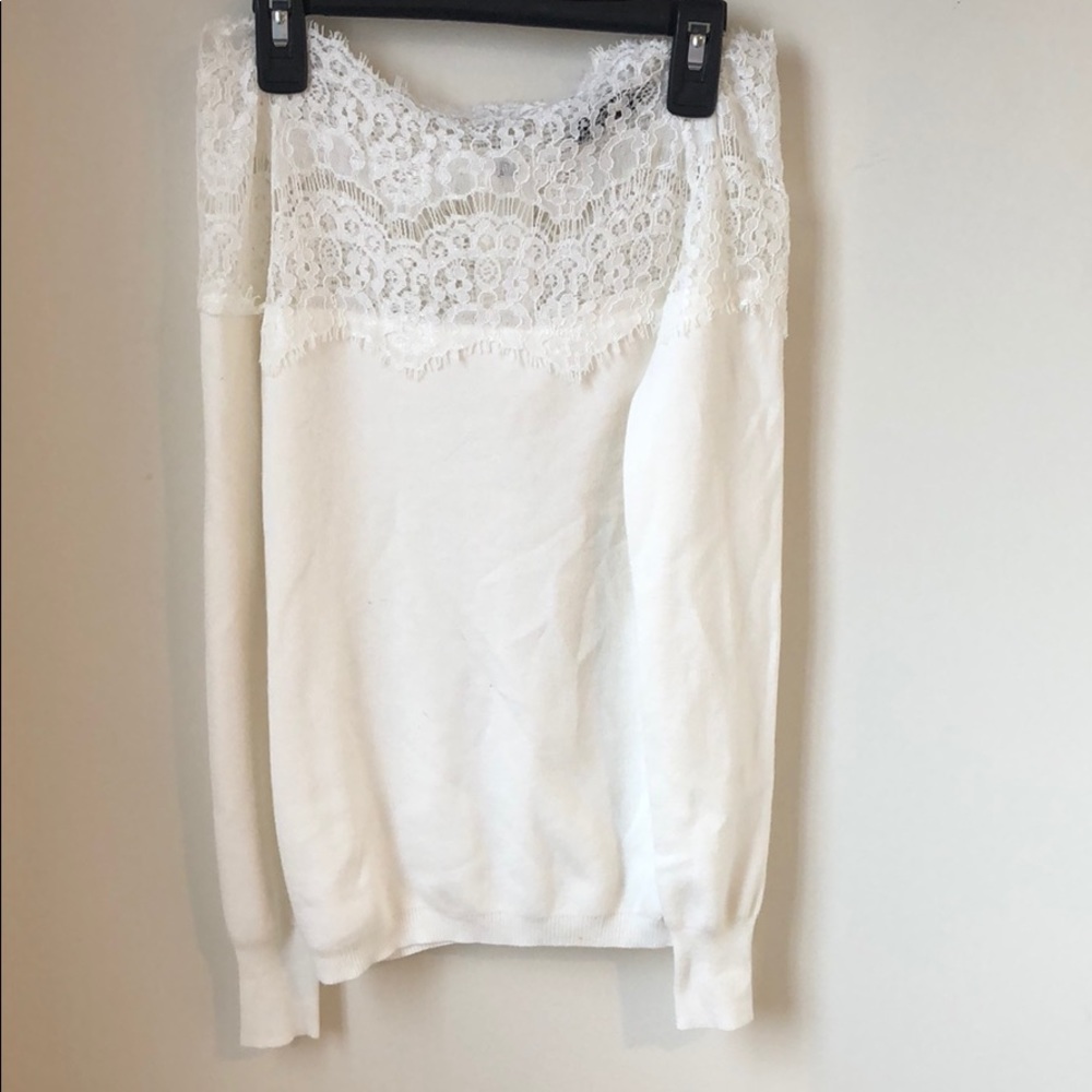 Lipsy Off White Top